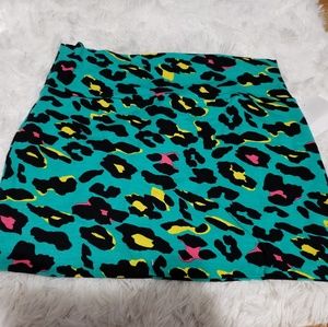 New Leopard print skirt